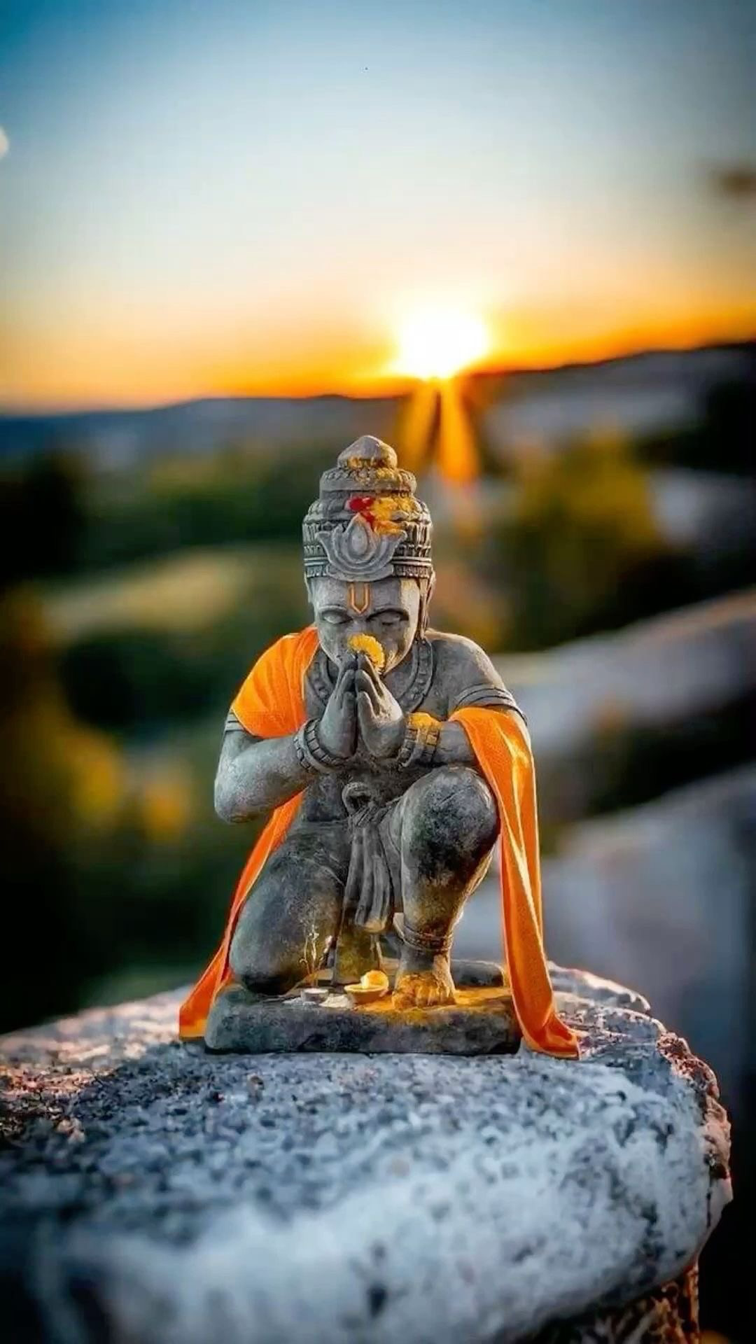 Cute Hanuman Ji 4K Wallpaper